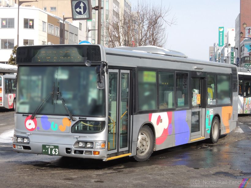 旭川200か163-ドア側(前)