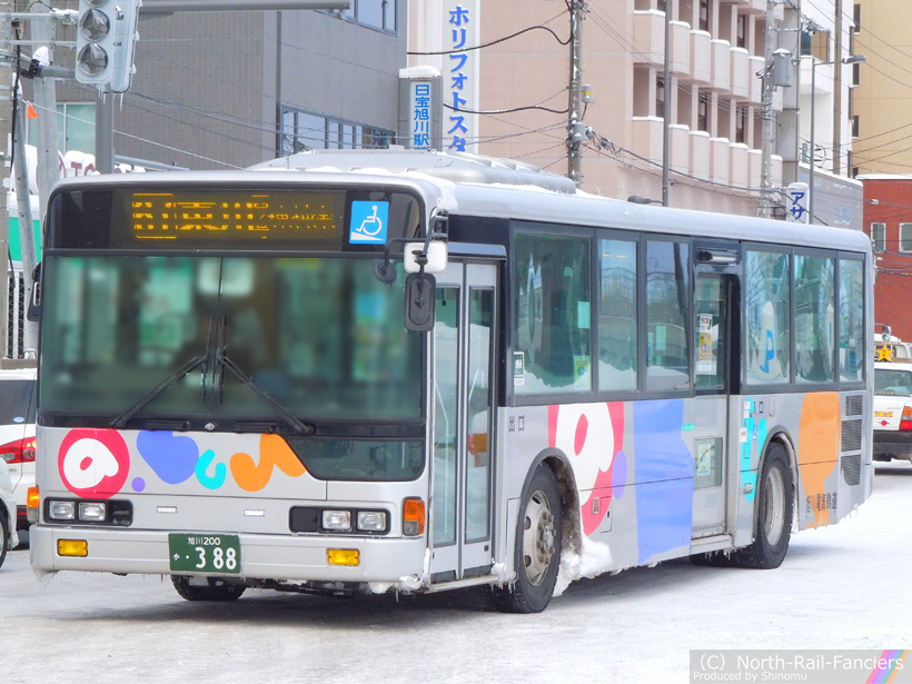旭川200か388-ドア側(前)