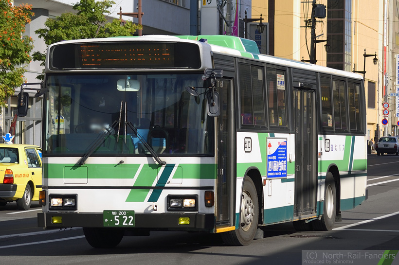 旭川200か522-2