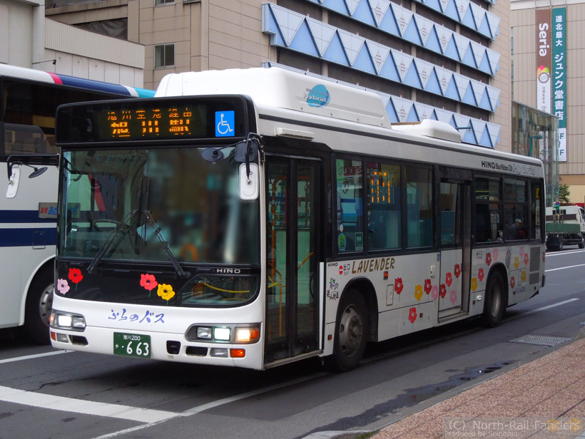 旭川200か663-ドア側(前)