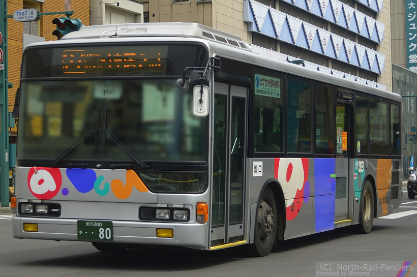 旭川200か80-1