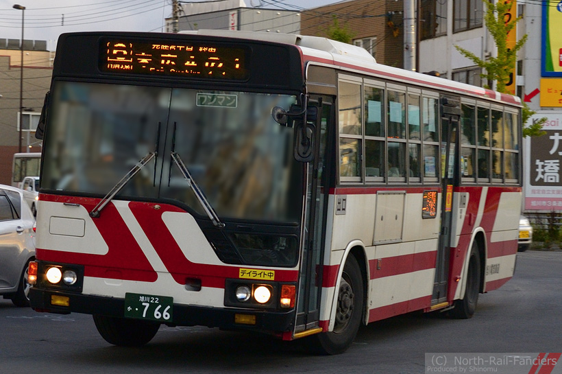 旭川22か766-3