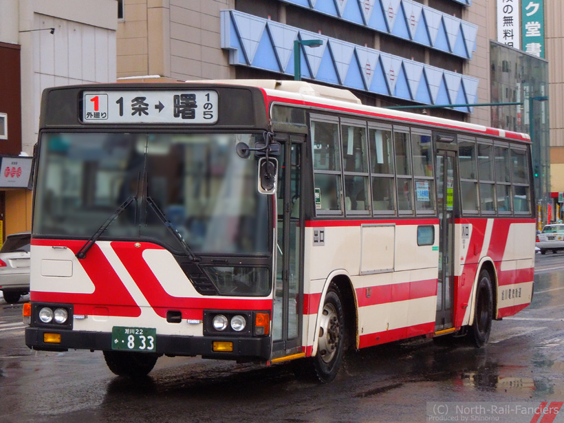 旭川22か833-1